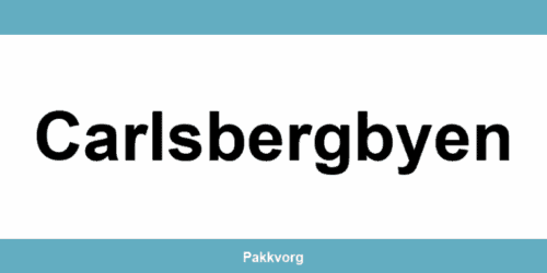 Kontakt GLS pakkeshop i Carlsbergbyen